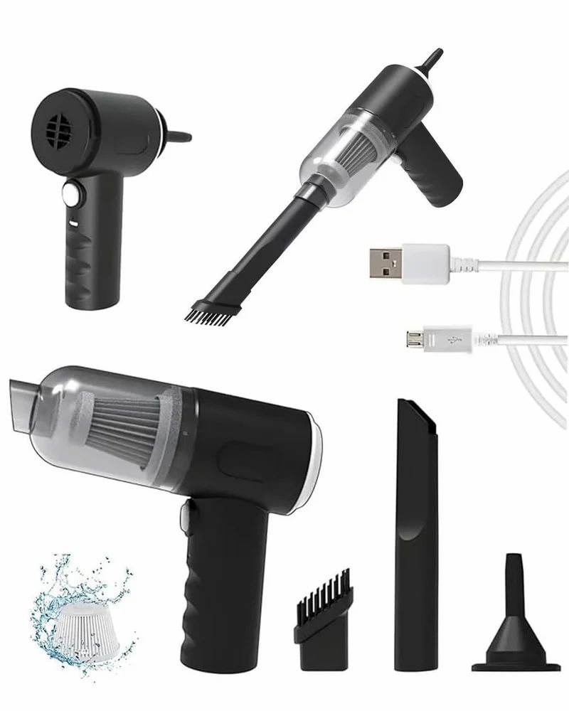 3 In 1 Car Vacuum Cleaner, 120 Watts