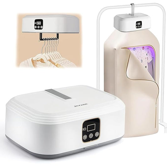 White color Portable and Foldable Electric Cloth Dryer Suitable